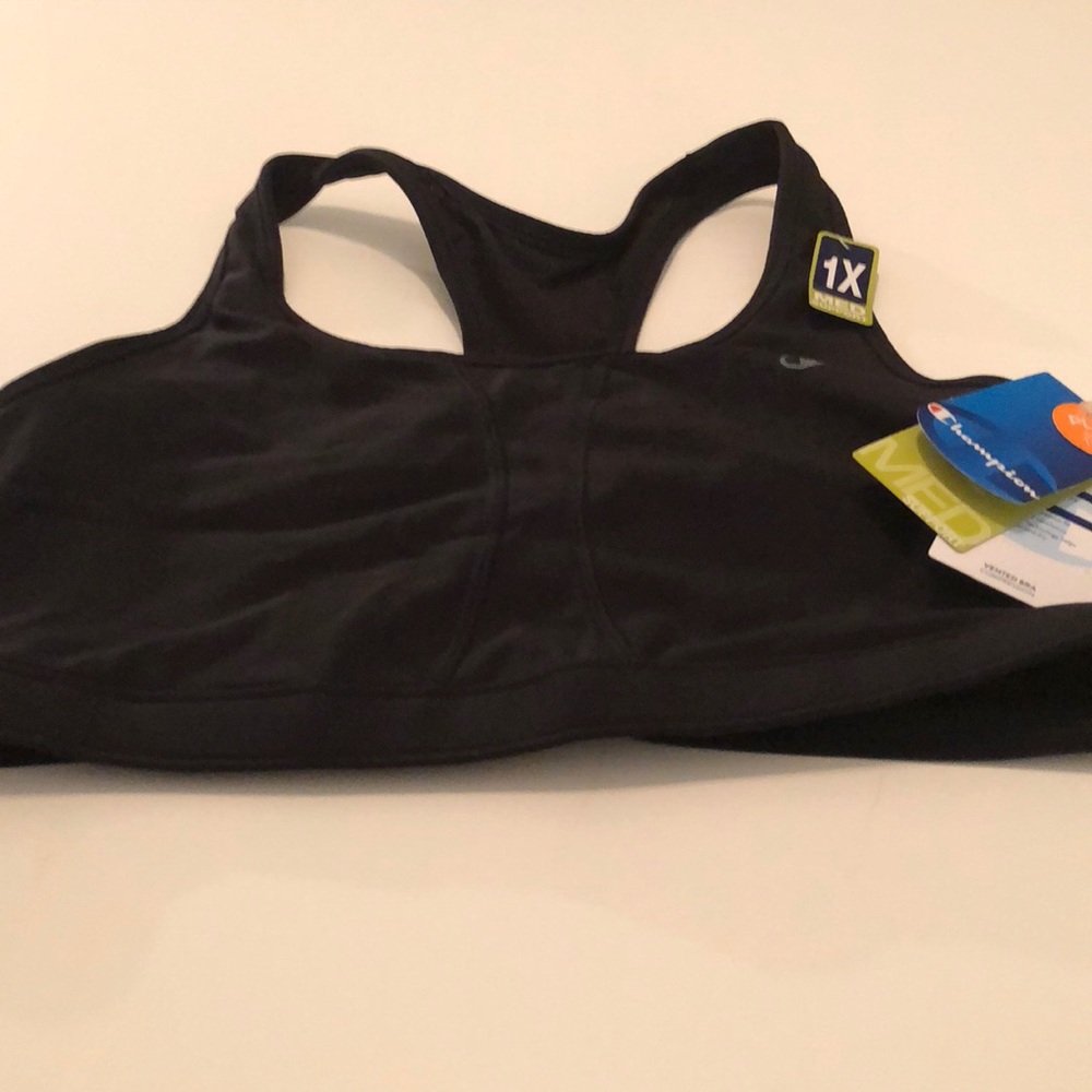 NWT Champion Black Sports Bra